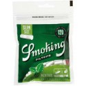 smoking caja 10 bolsas 120 filtros slim 6 mm menthol