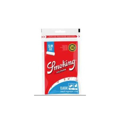 smoking caja 30 bolsas 180 filtros 6 m/m slim