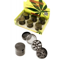 grinders metalico 4 partes 40 x 40 mm