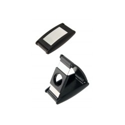 Cortapuros plastico negro plegable   7 x 4 x 1,5