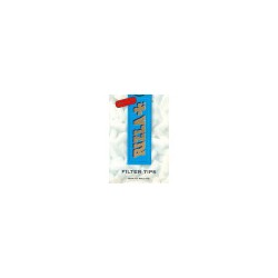 rizla caja de 10 bolsas 100 filtros 8 m/m