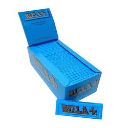 Rizla nº 8 regular caja 100 libritos AZUL - 70 m/m