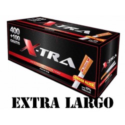 xtra estuches de 400 + 100 tubos filtro largo