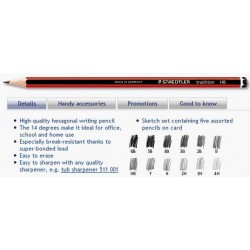 staedtler 110 lapicero tradition nº 3B