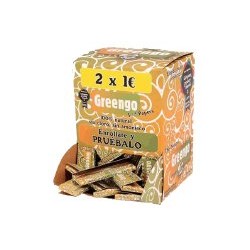 greengo expositor 100 libritos 1 1/4 papel natural  2 x 1 