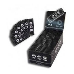 ocb negro premium nº 1 de 70 m/m caja 50 libritos